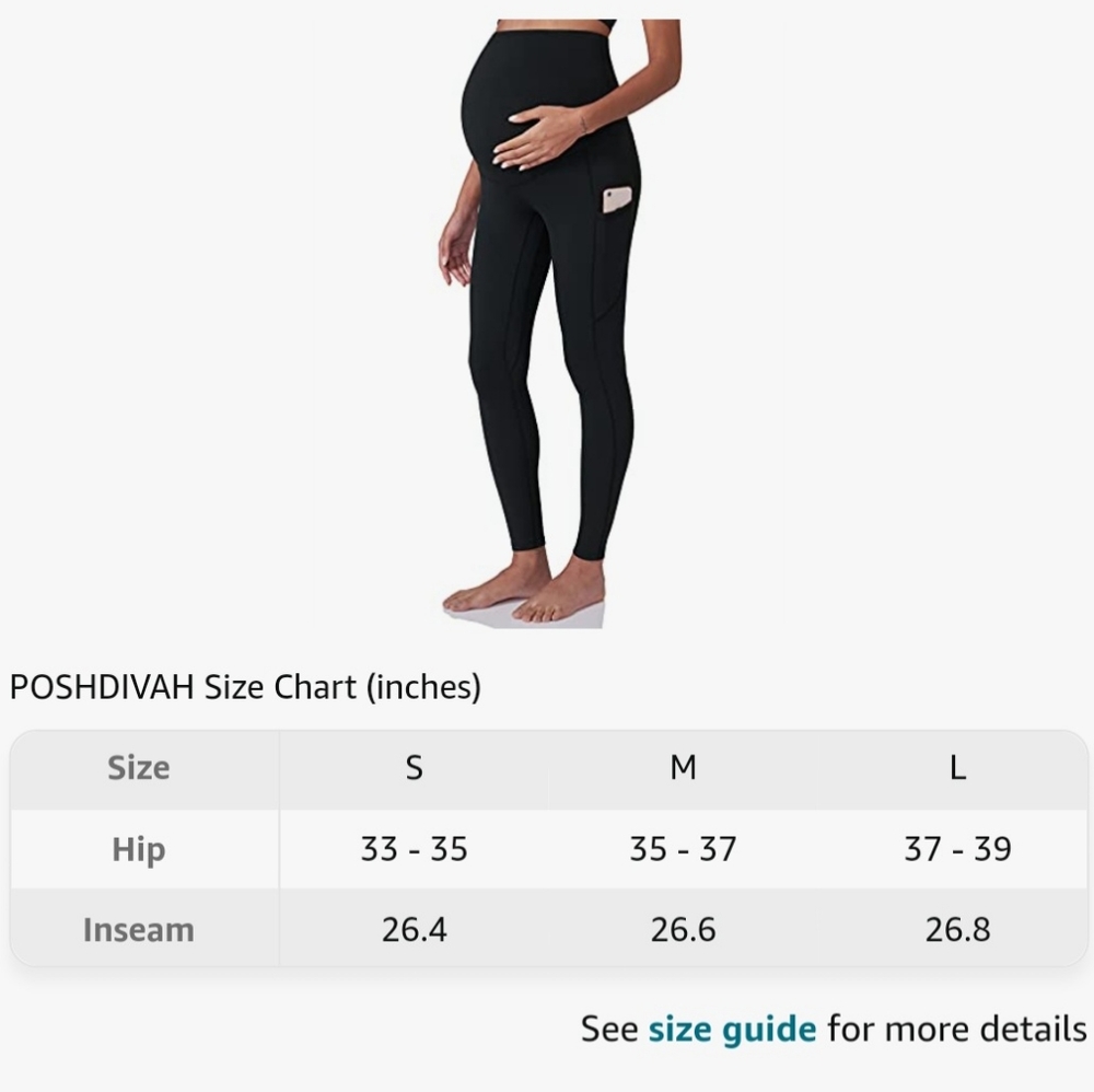 Maternity Leggings - Picture 6 of 10